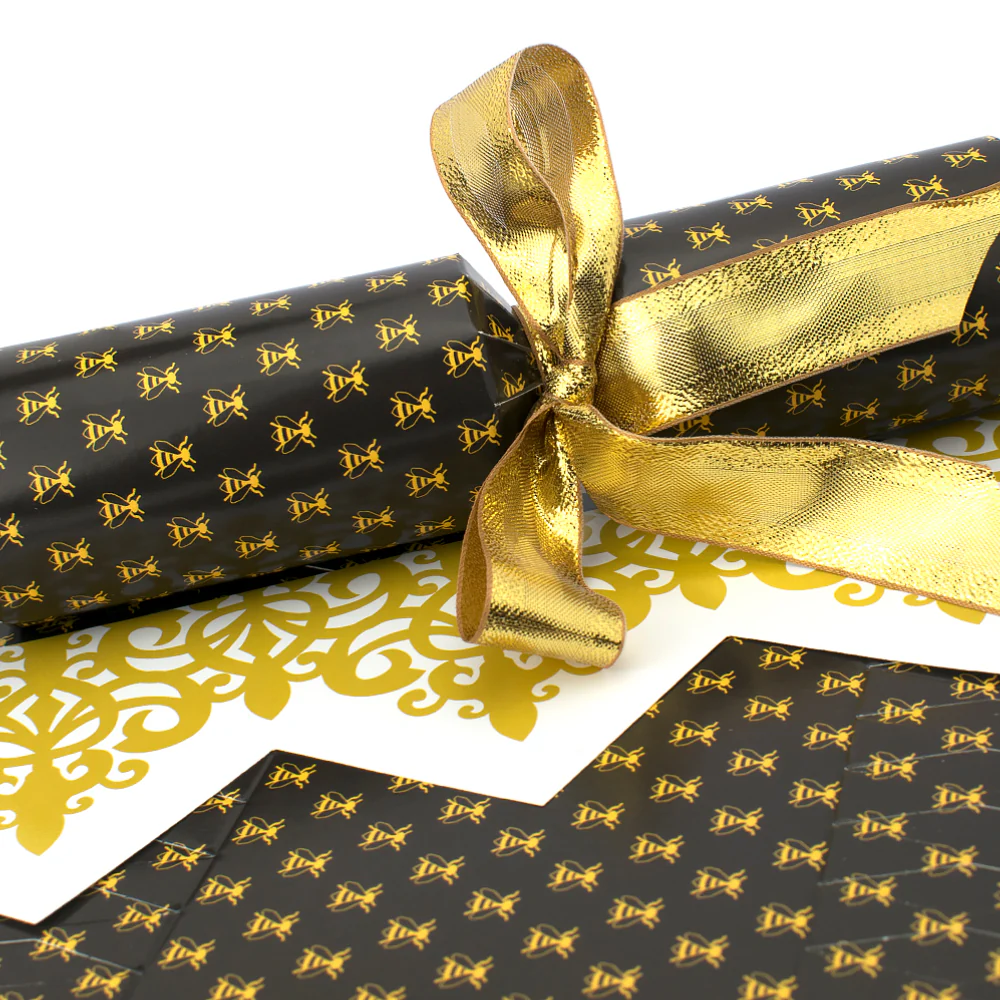 Art Deco Bees | Cracker Making Craft Kit | Make & Fill Your Own - Image 3