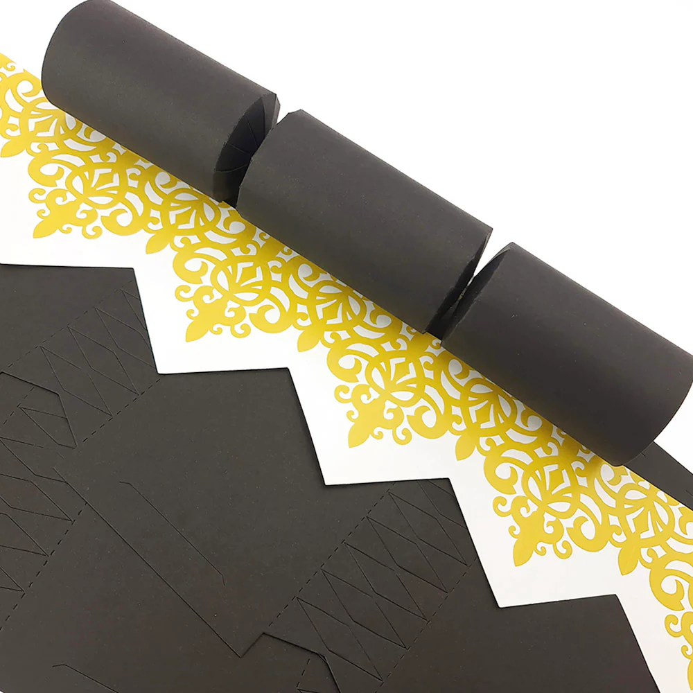 Black | Cracker Making DIY Craft Kits | Make Your Own | Eco Recyclable - Image 10