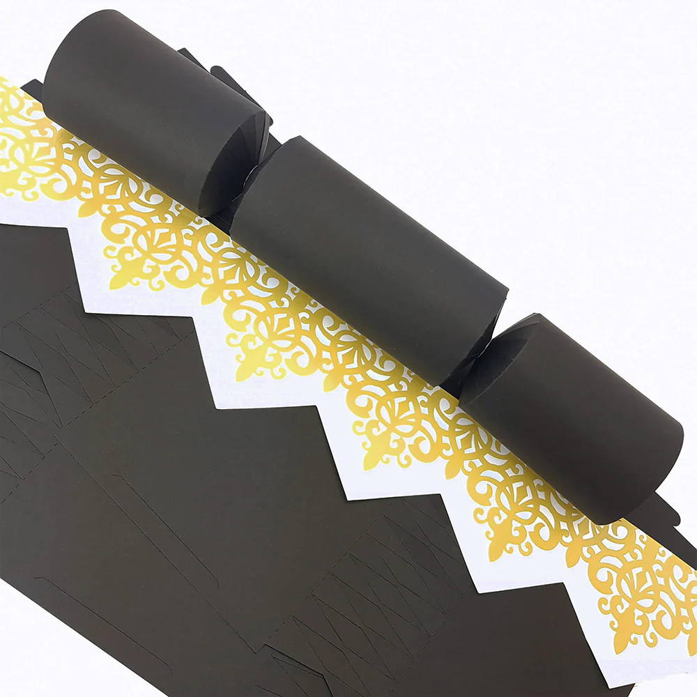Black | Cracker Making DIY Craft Kits | Make Your Own | Eco Recyclable - Image 5
