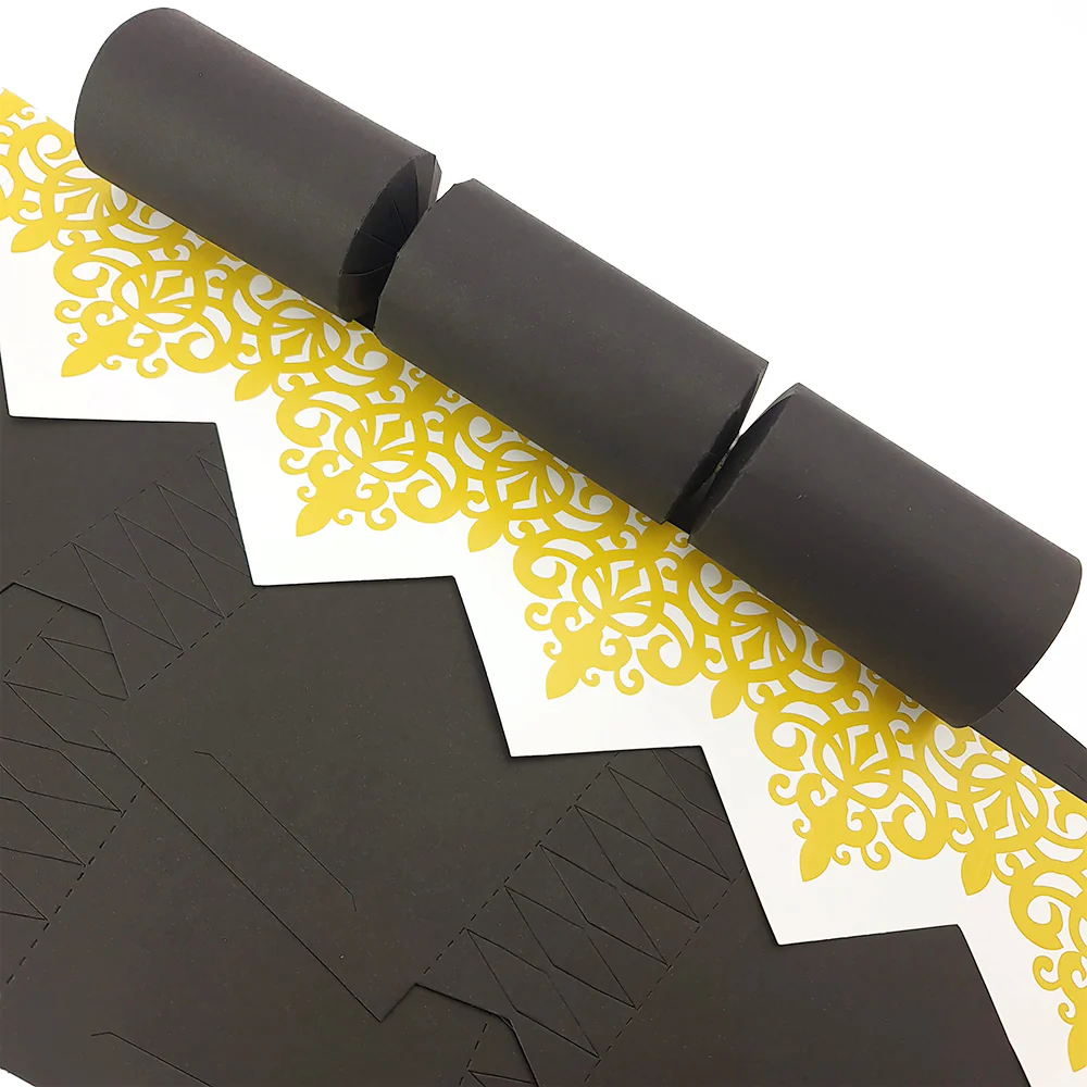 Black | Cracker Making DIY Craft Kits | Make Your Own | Eco Recyclable - Image 7