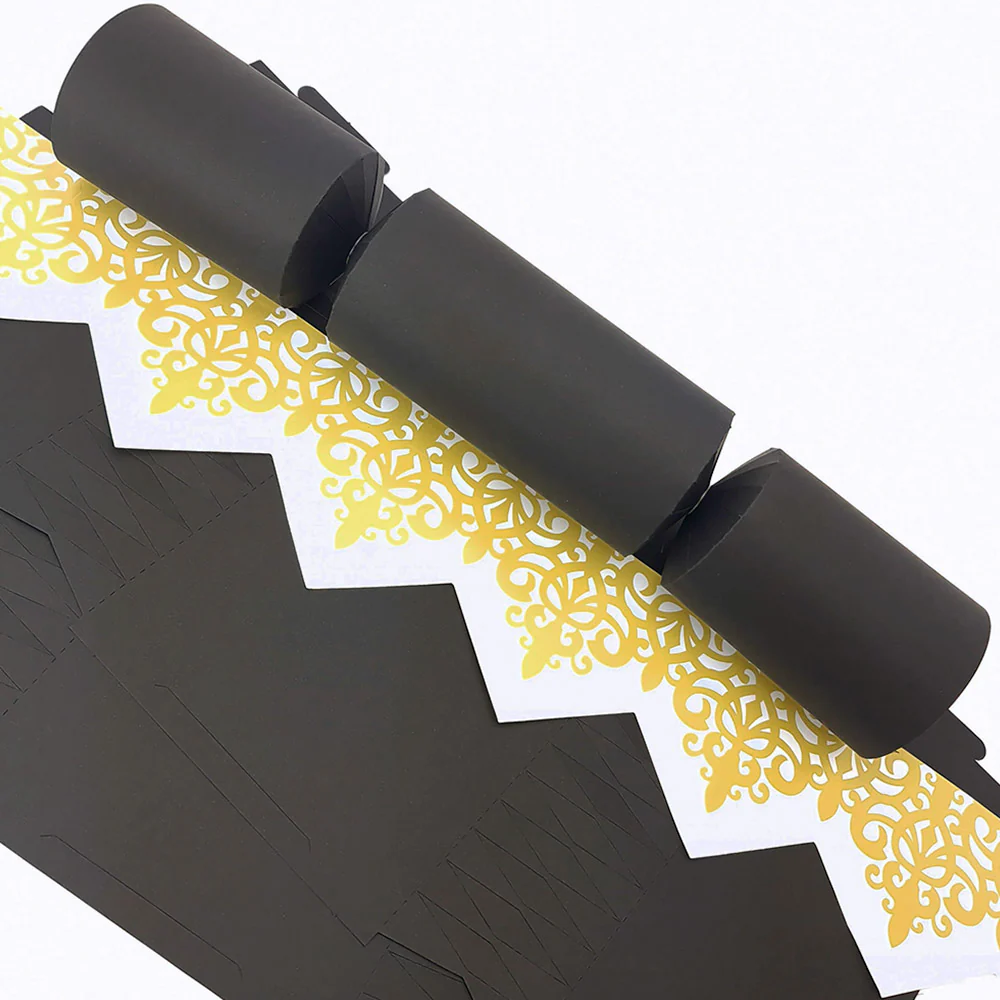 Black | Cracker Making DIY Craft Kits | Make Your Own | Eco Recyclable - Image 9