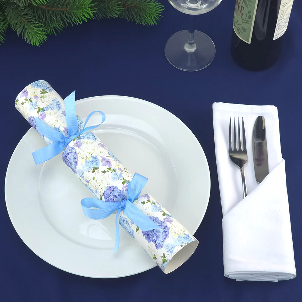 Blue Wedding Hydrangea | Cracker Making Craft Kit | Make and Fill Your Own - Image 5