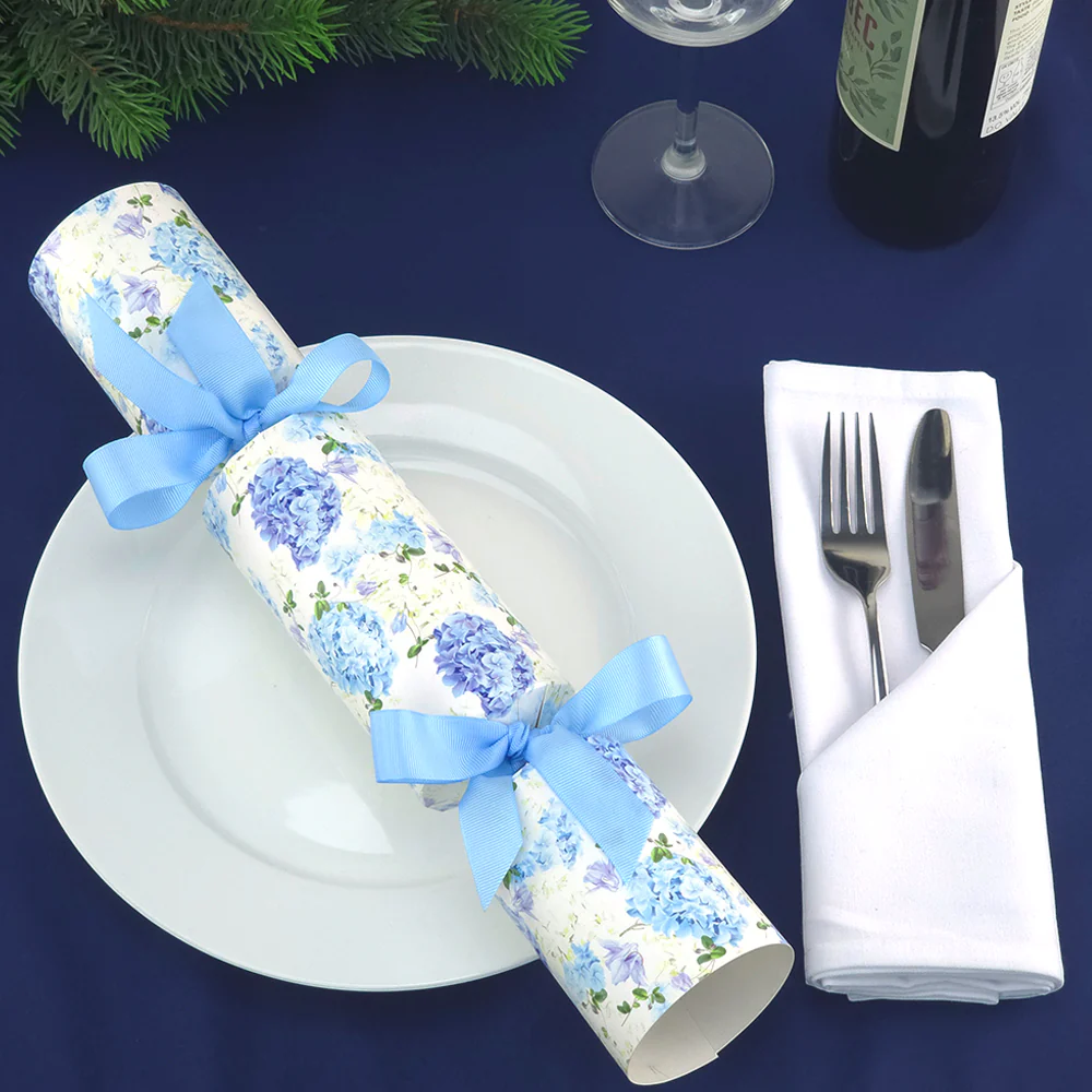 Blue Wedding Hydrangea | Cracker Making Craft Kit | Make and Fill Your Own - Image 6