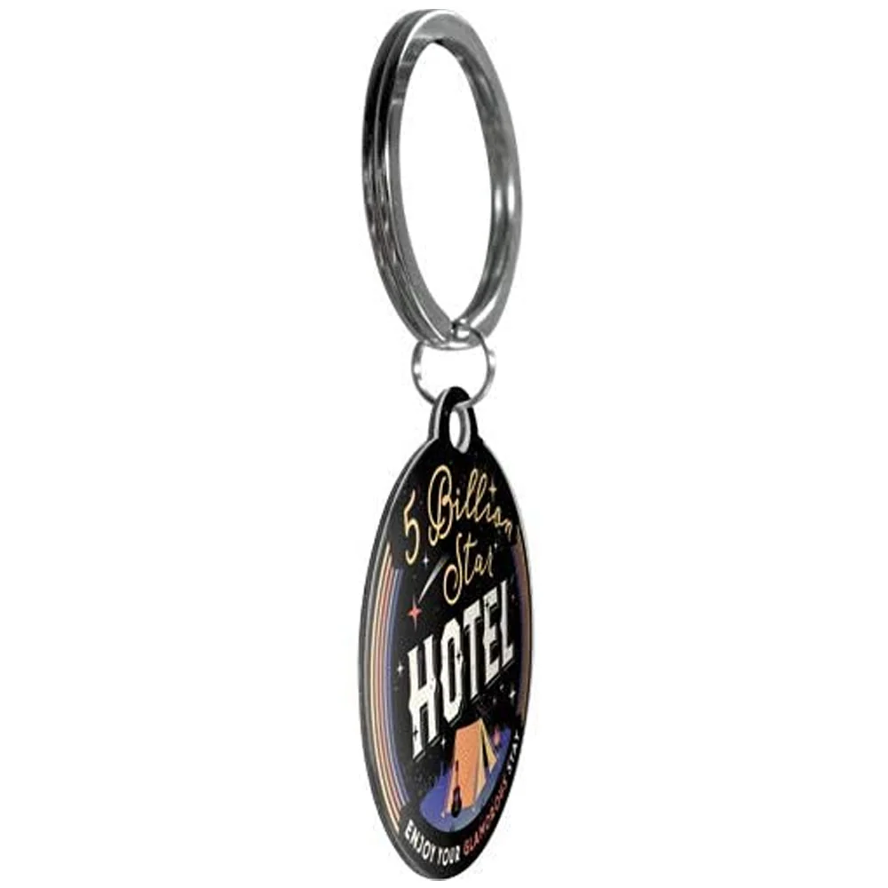 Born to Camp | Metal Keyring | Little Gift | Cracker Filler - Image 3