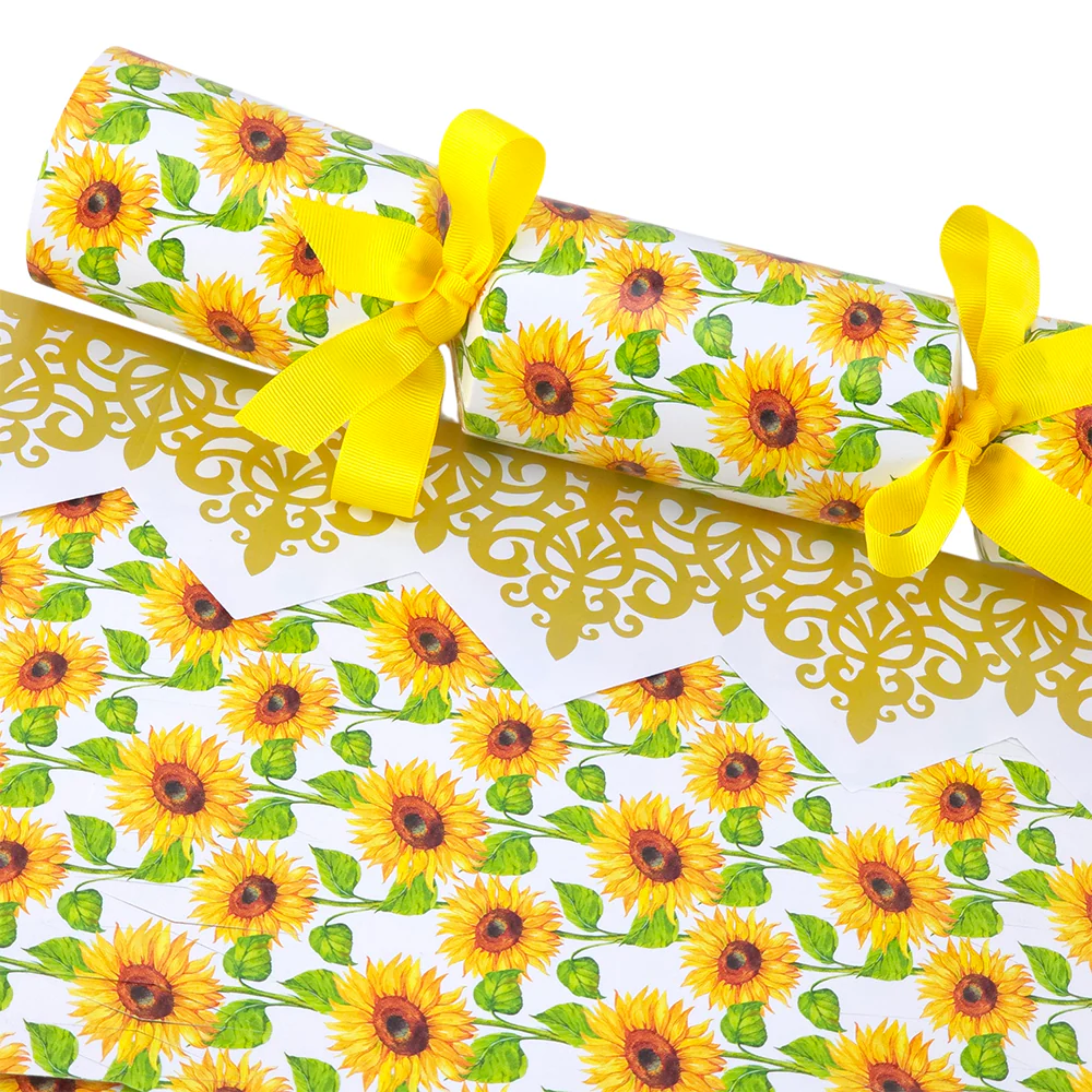 Bright Sunflowers | Cracker Making Craft Kit | Make & Fill Your Own - Image 3