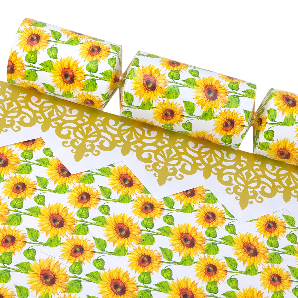 Bright Sunflowers | Cracker Making Craft Kit | Make & Fill Your Own - Image 5