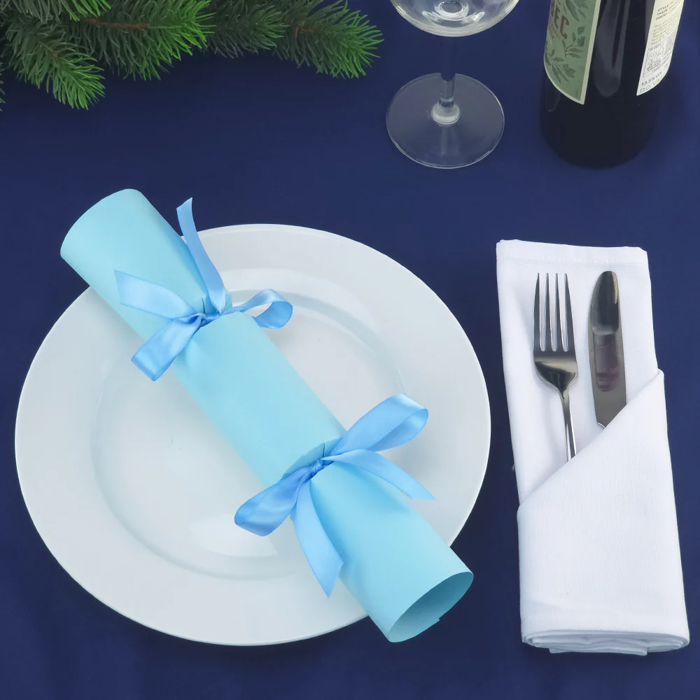 Bunny Blue | Cracker Making Craft Kit with Ribbons | Make and Fill Your Own - Image 3