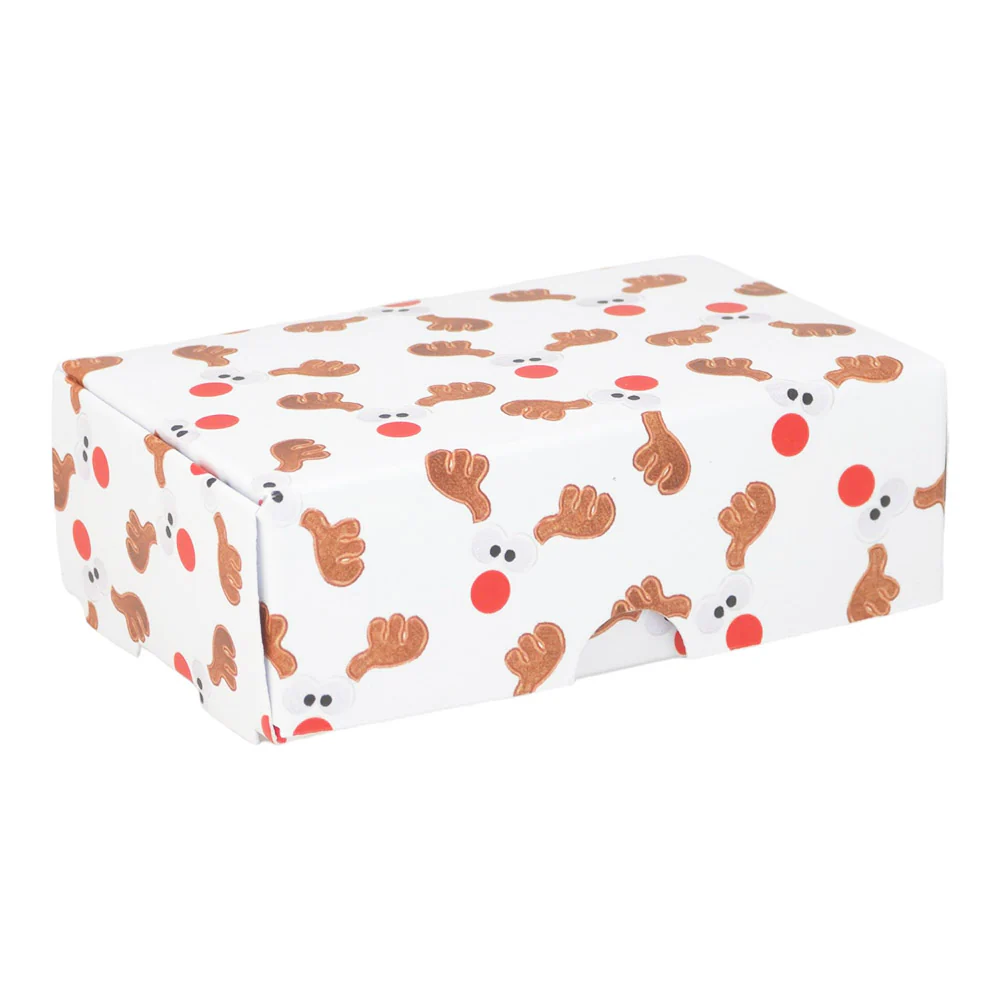 Cheeky Rudolph | Little Gift Box | Soap Bar Sized | Single or 6 Boxes | 57x88x30mm - Image 6