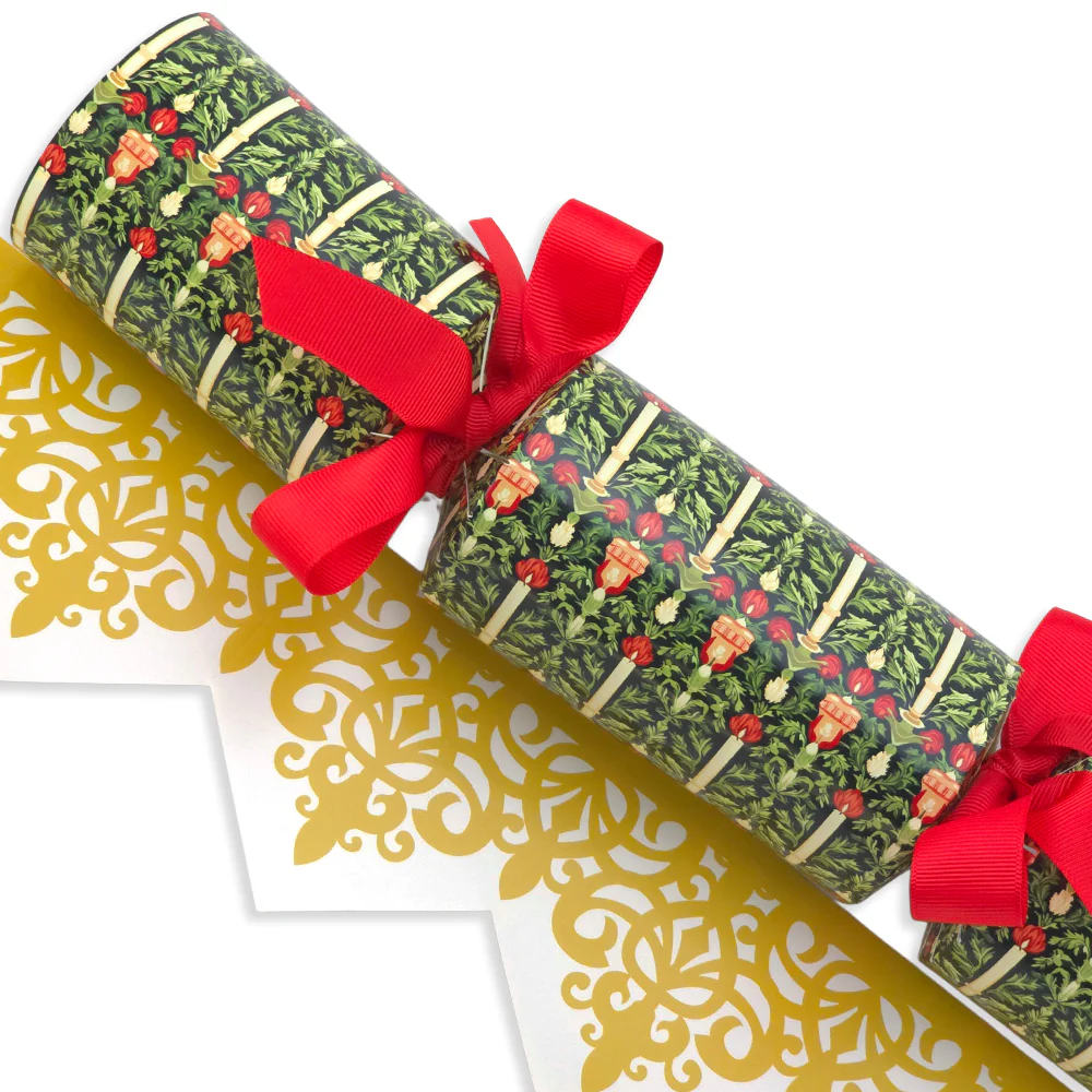 Christmas Candles | William Morris | Cracker Making Craft Kit | Make Your Own - Image 3