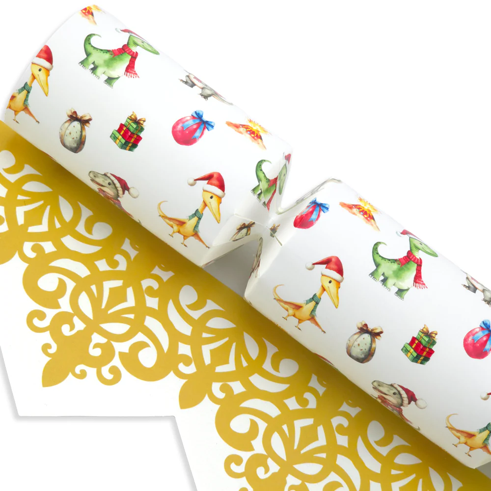 Christmas Dinosaurs | Cracker Making Craft Kit | Make & Fill Your Own - Image 5