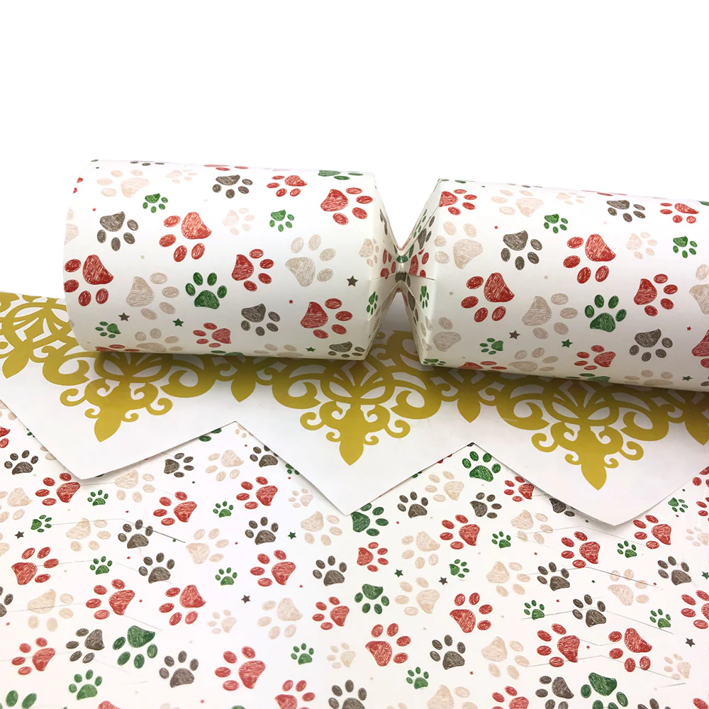 Christmas Sketched Pawprints | Eco Cracker Making Craft Kit | Make Your Own - Image 6