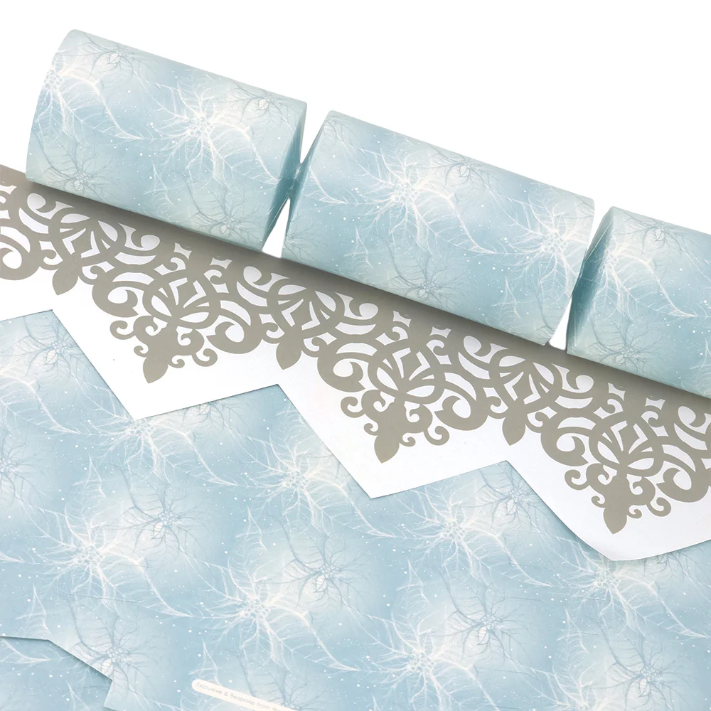 Christmas Snowtime Poinsettia | Cracker Making Craft Kit | Make & Fill Your Own - Image 3