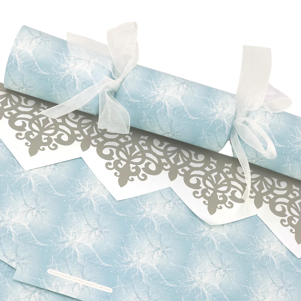 Christmas Snowtime Poinsettia | Cracker Making Craft Kit | Make & Fill Your Own - Image 4