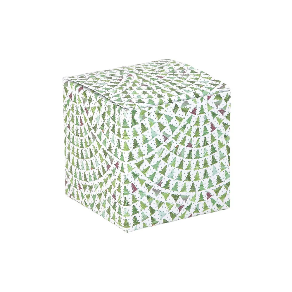 Christmas Tree Wave | Little Gift Box | 5cm Cube | Single or 6 Boxes - Image 5