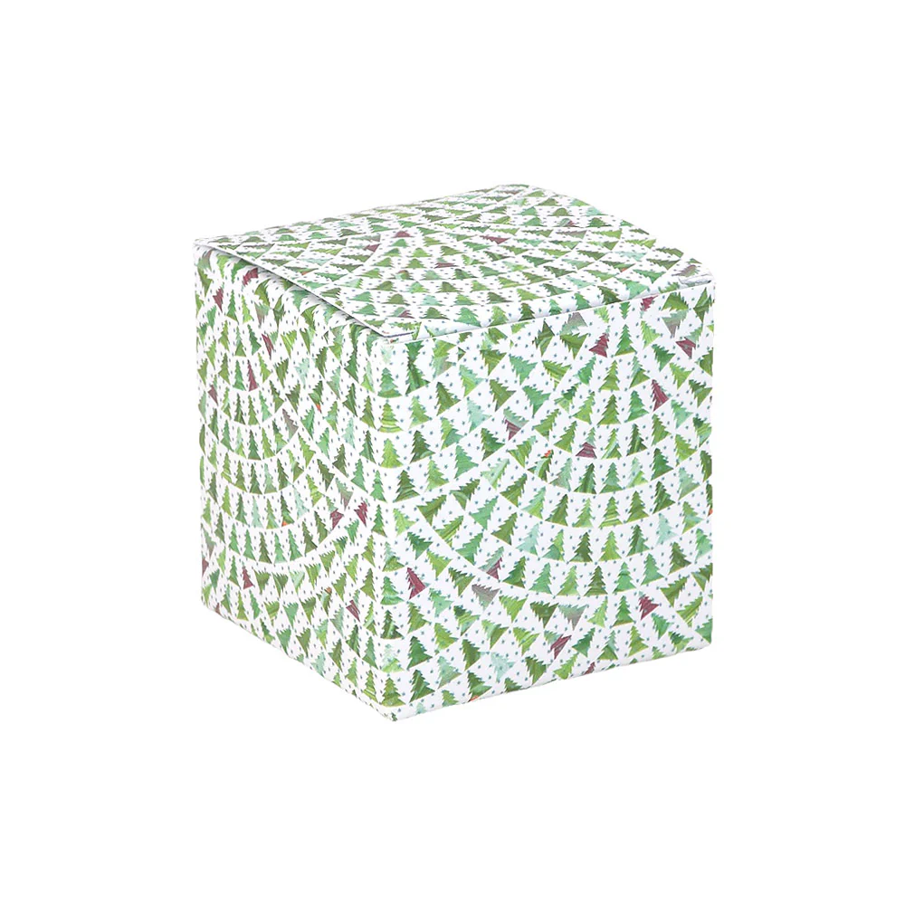 Christmas Tree Wave | Little Gift Box | 5cm Cube | Single or 6 Boxes - Image 6