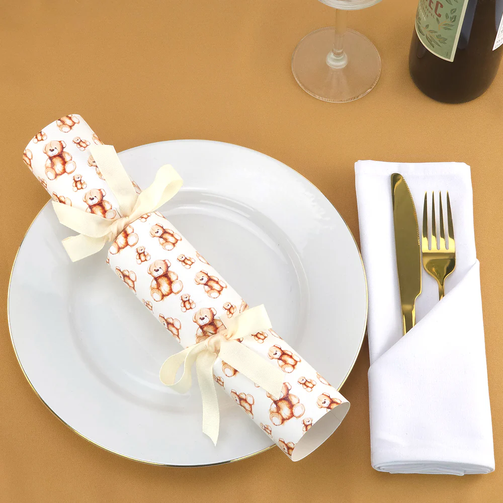 Cuddly Teddy | Eco Cracker Making Craft Kit | Make and Fill Your Own - Image 3