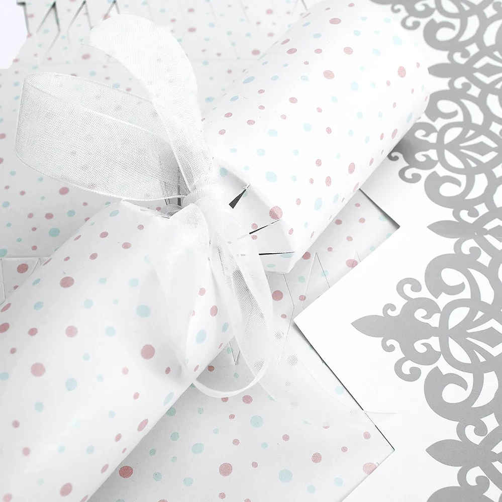 Gender Reveal Polka Dots | Cracker Making Craft Kit | Make & Fill Your Own - Image 4