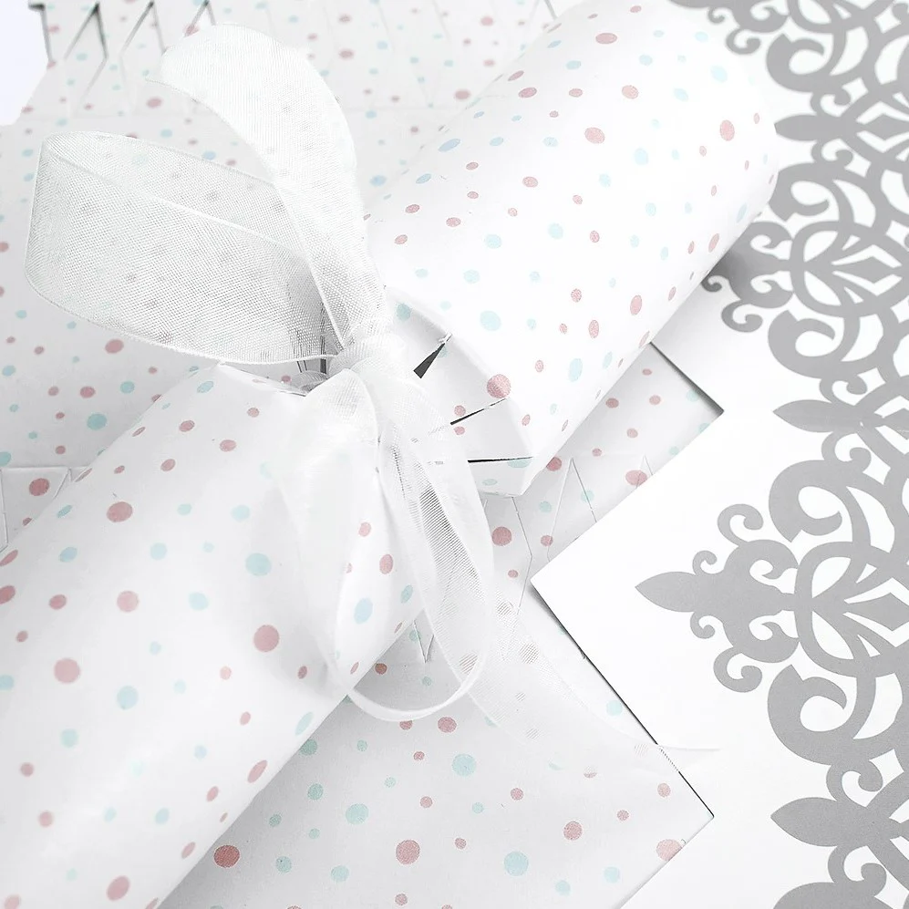 Gender Reveal Polka Dots | Cracker Making Craft Kit | Make & Fill Your Own - Image 5