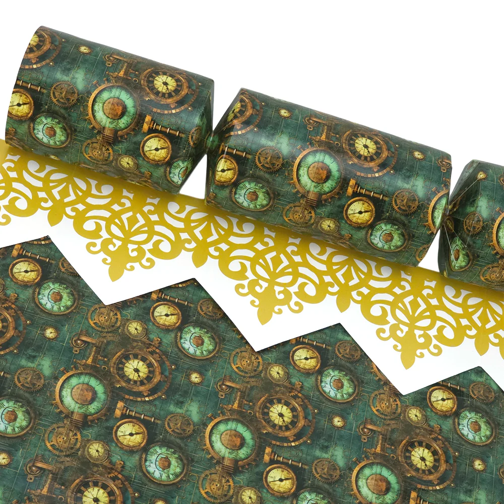 Green Steampunk Grunge | Cracker Making Craft Kit | Make & Fill Your Own - Image 7