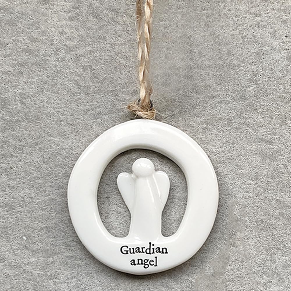 Guardian Angel | Little Porcelain Ornament | Cracker Filler | Little Gift - Image 4