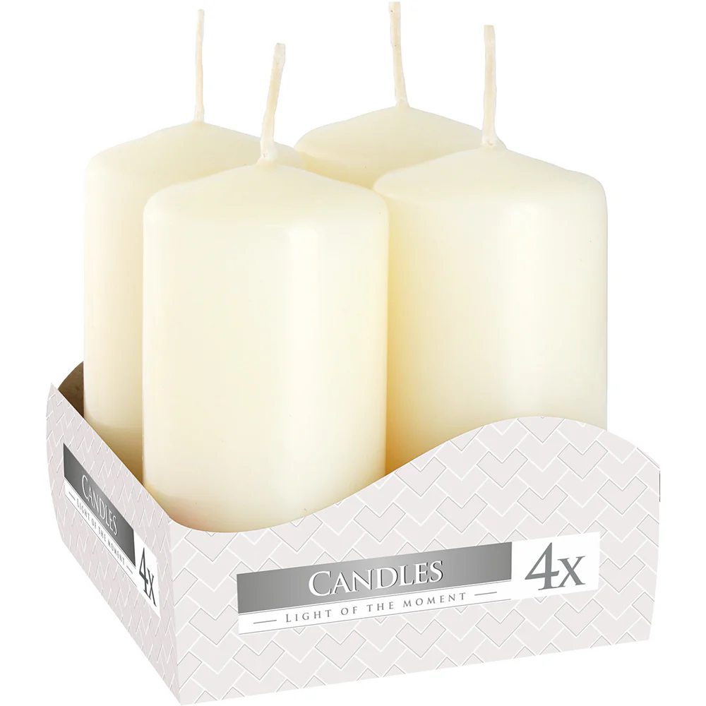 Ivory | Pillar Candles | Choose 60mm to 250mm Tall - Image 3