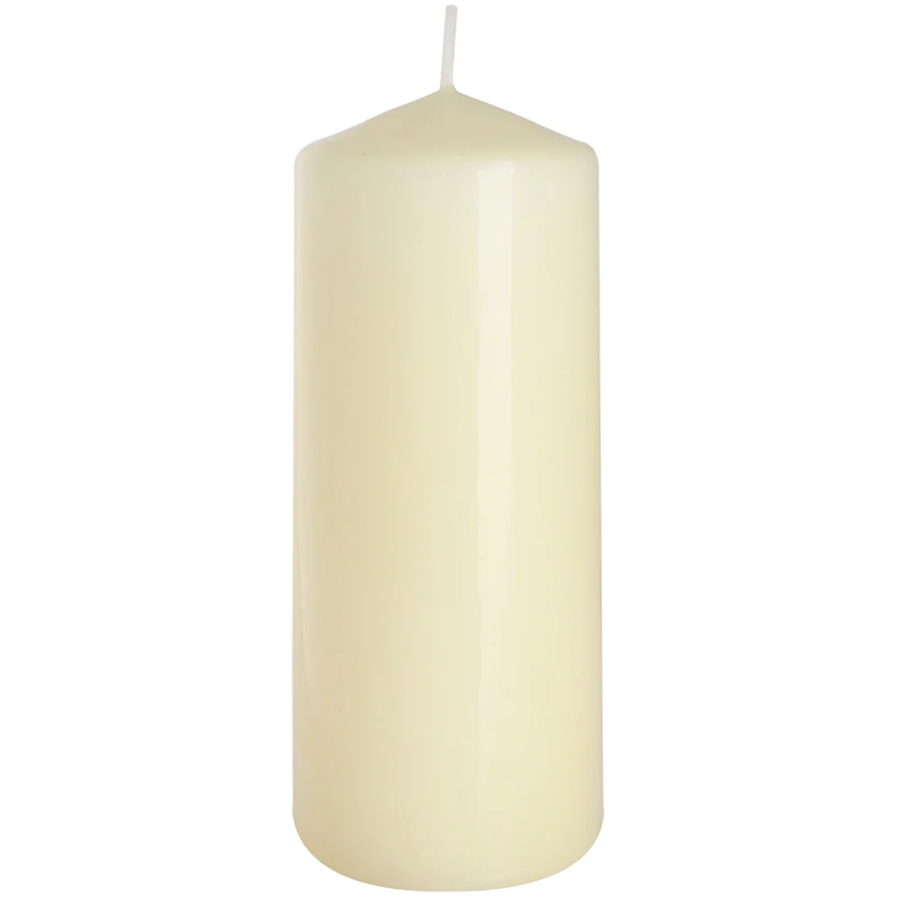 Ivory | Pillar Candles | Choose 60mm to 250mm Tall - Image 7
