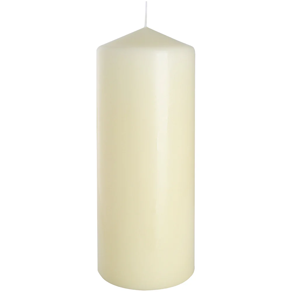 Ivory | Pillar Candles | Choose 60mm to 250mm Tall - Image 8