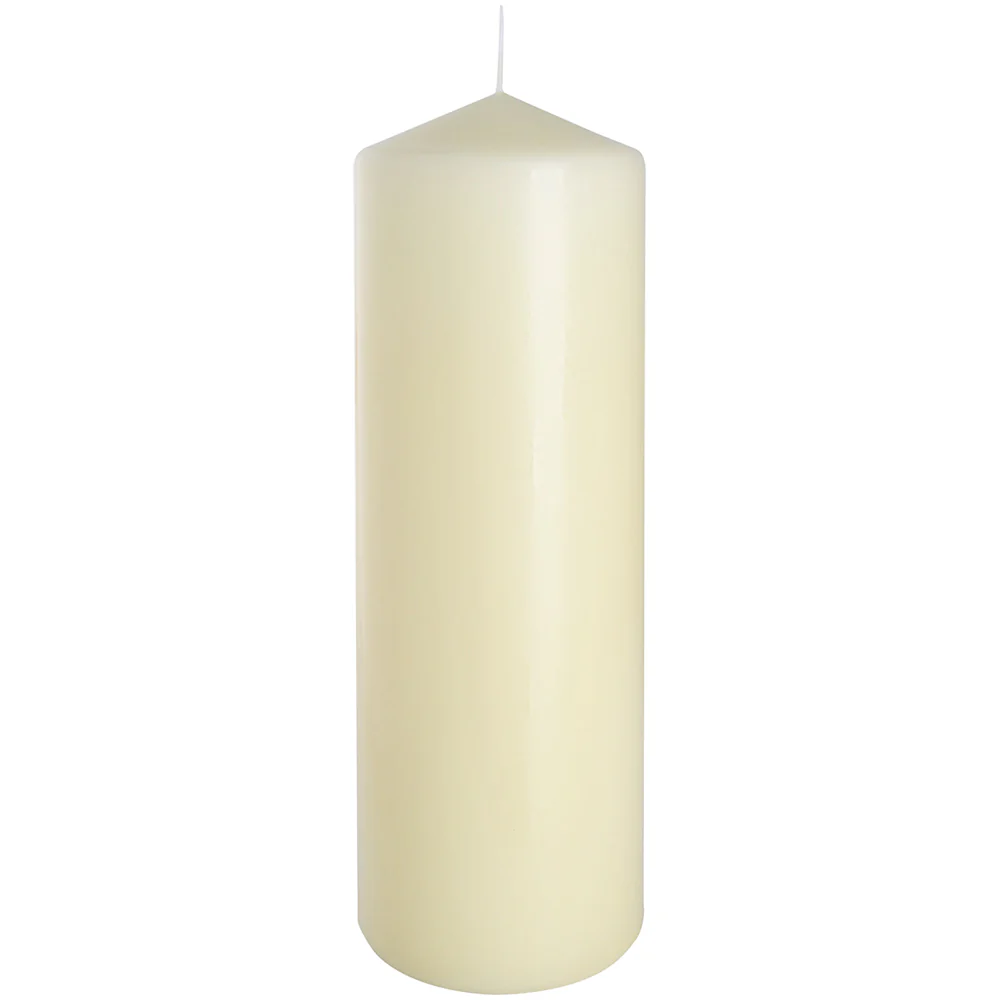 Ivory | Pillar Candles | Choose 60mm to 250mm Tall - Image 9
