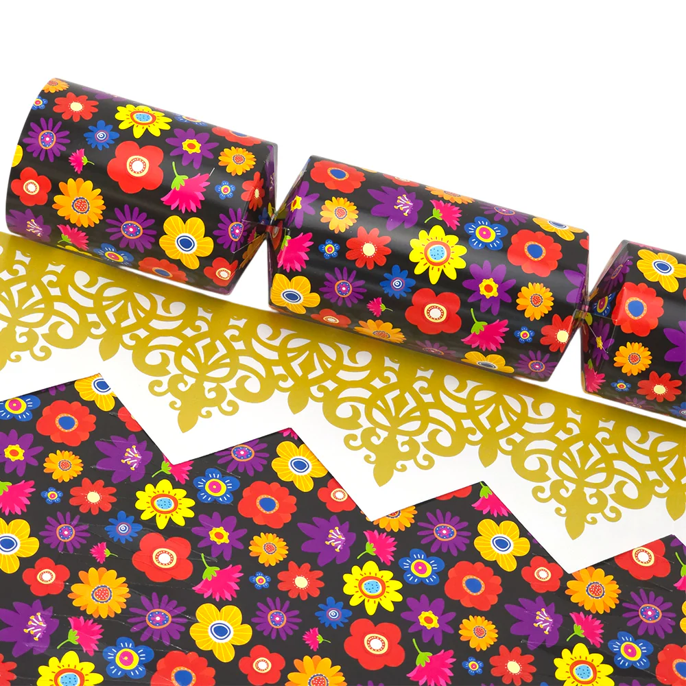 Mini Retro Flowers | Cracker Making Craft Kit | Make & Fill Your Own - Image 4