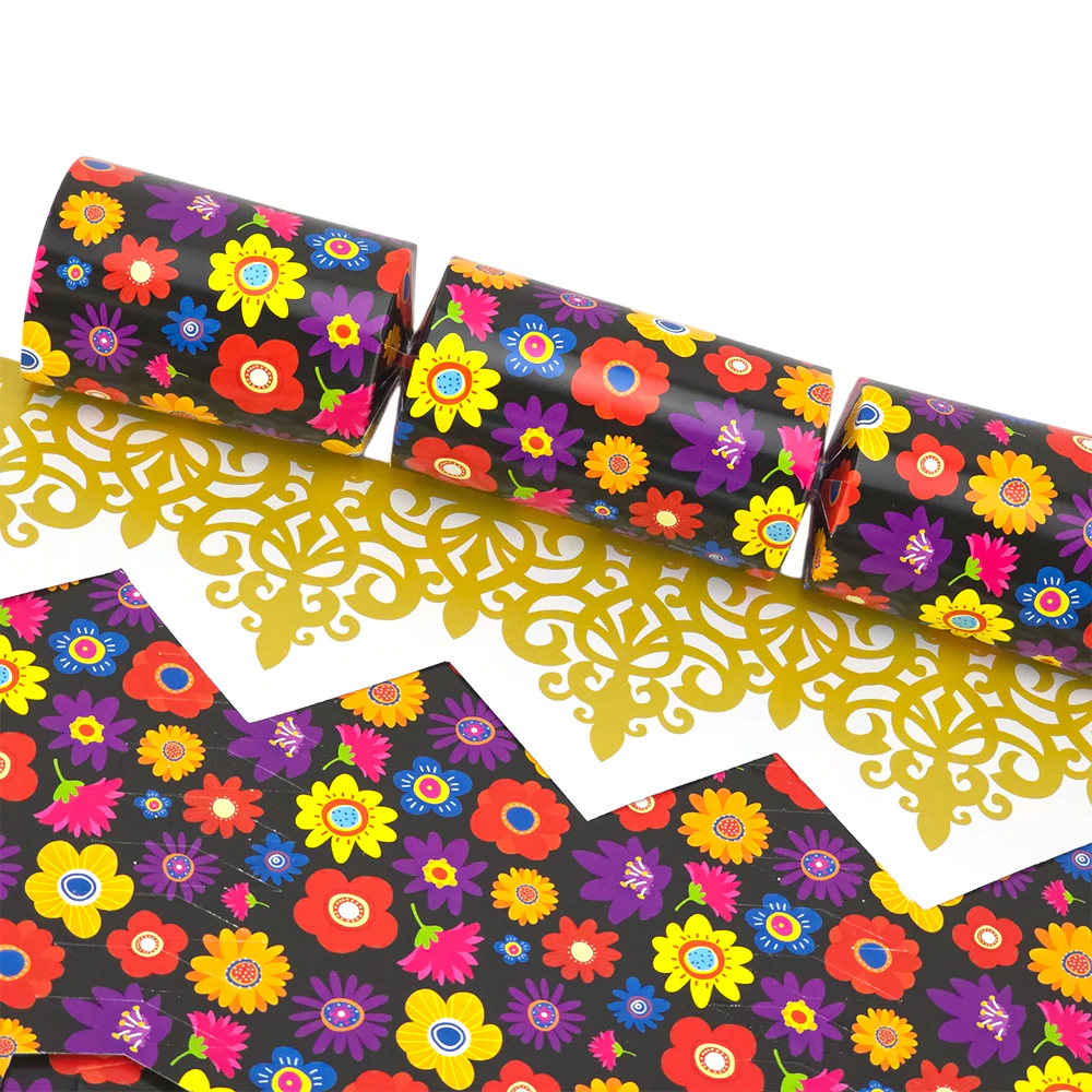 Mini Retro Flowers | Cracker Making Craft Kit | Make & Fill Your Own - Image 5