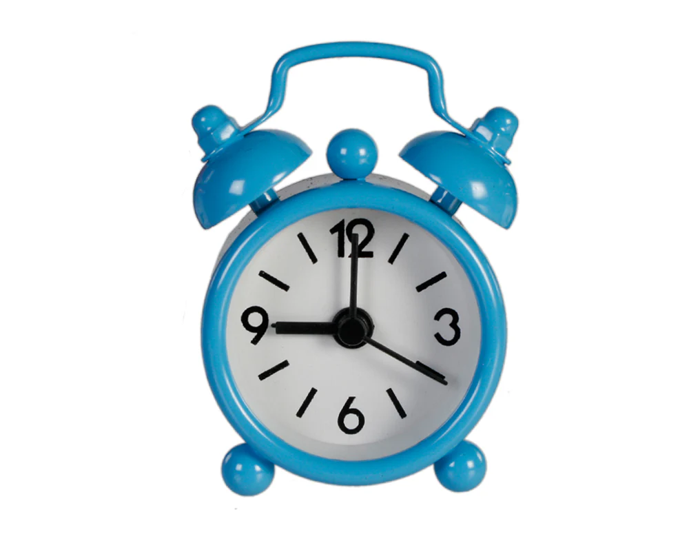 Miniature Old Fashioned Style Alarm Clock | Retro | Cracker Filler | Little Gift - Image 6