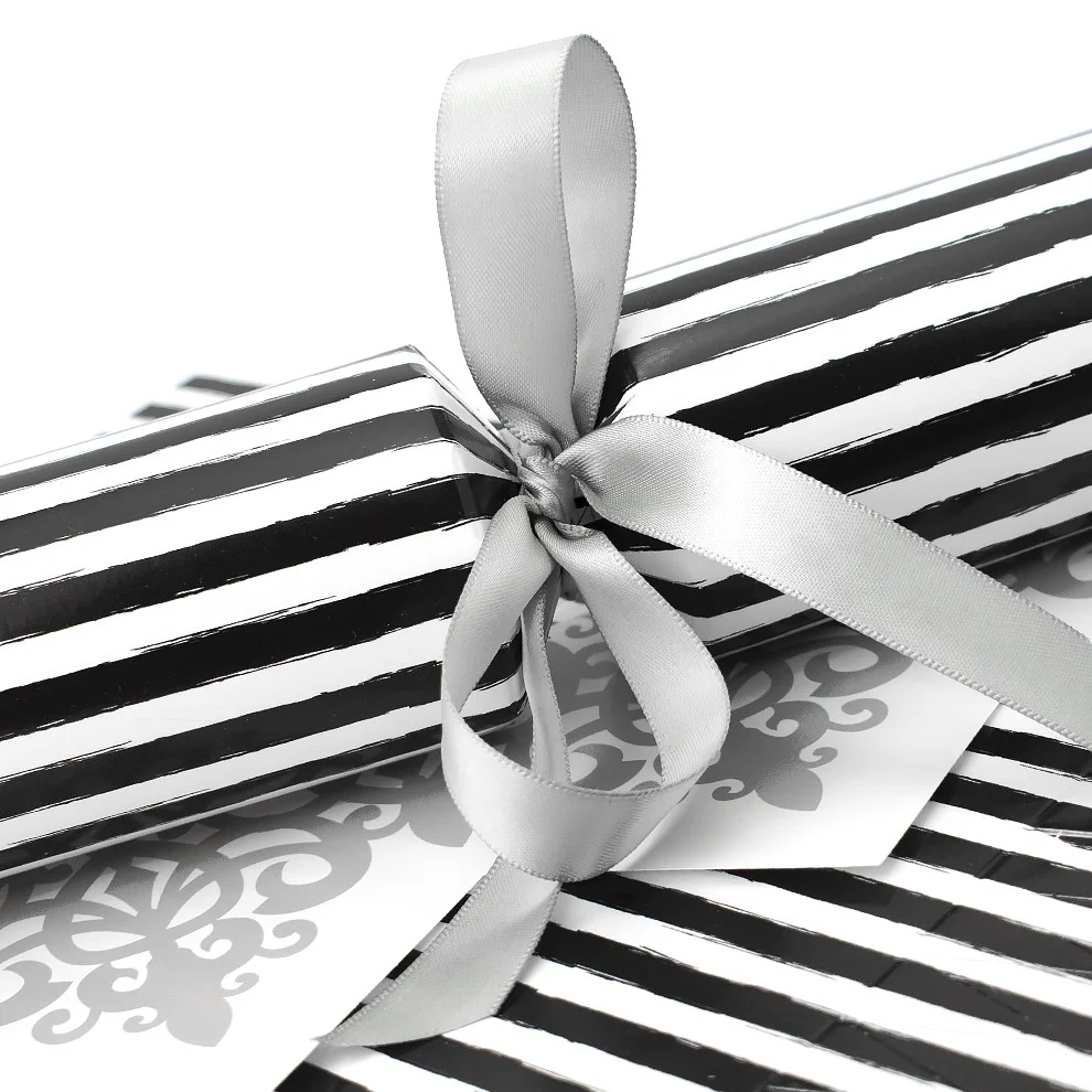 Monochrome Brushstrokes | Cracker Making Craft Kit | Make & Fill Your Own - Image 3