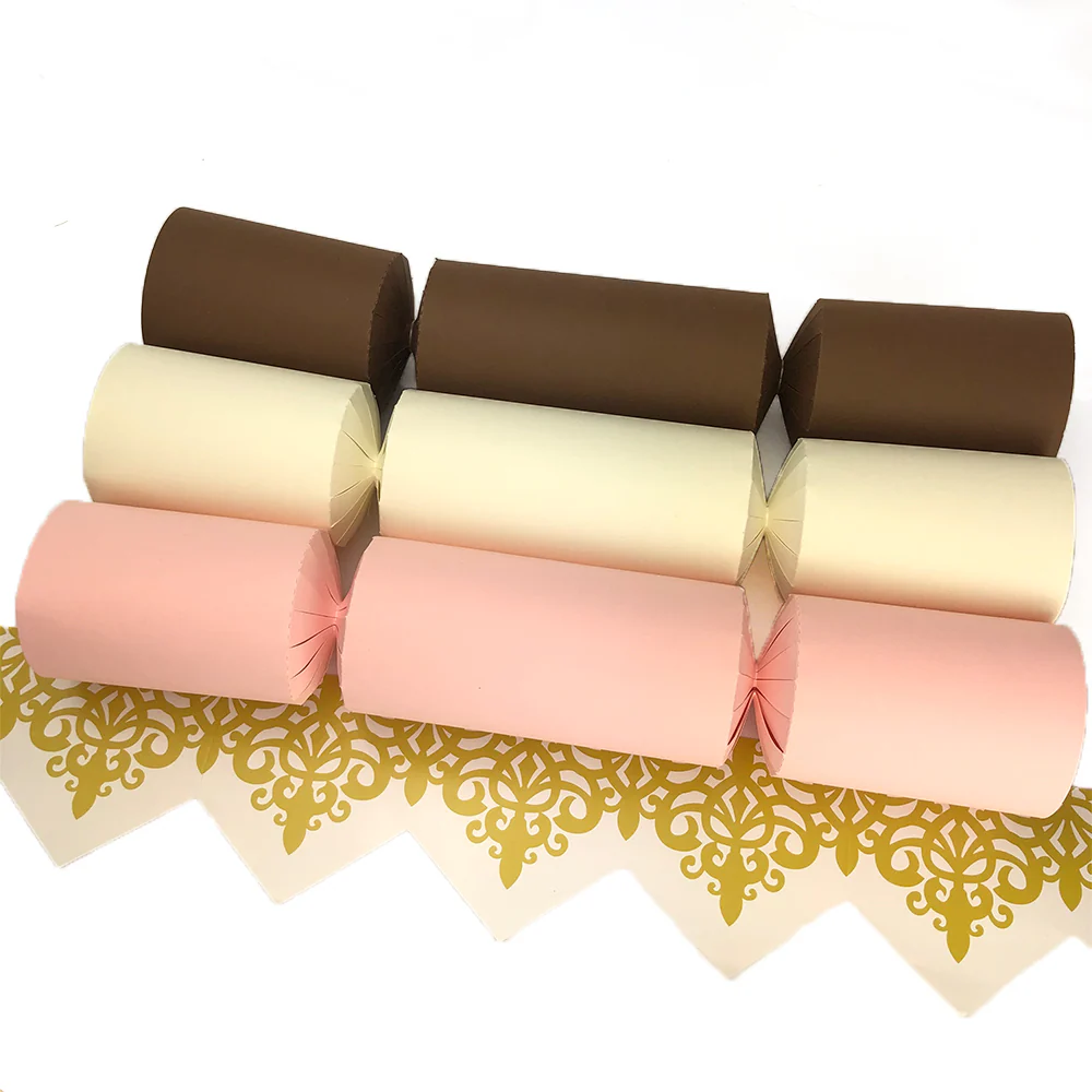 Neapolitan Tones | Craft Kit to Make 12 Crackers | Recyclable | Cracker Making - Image 3