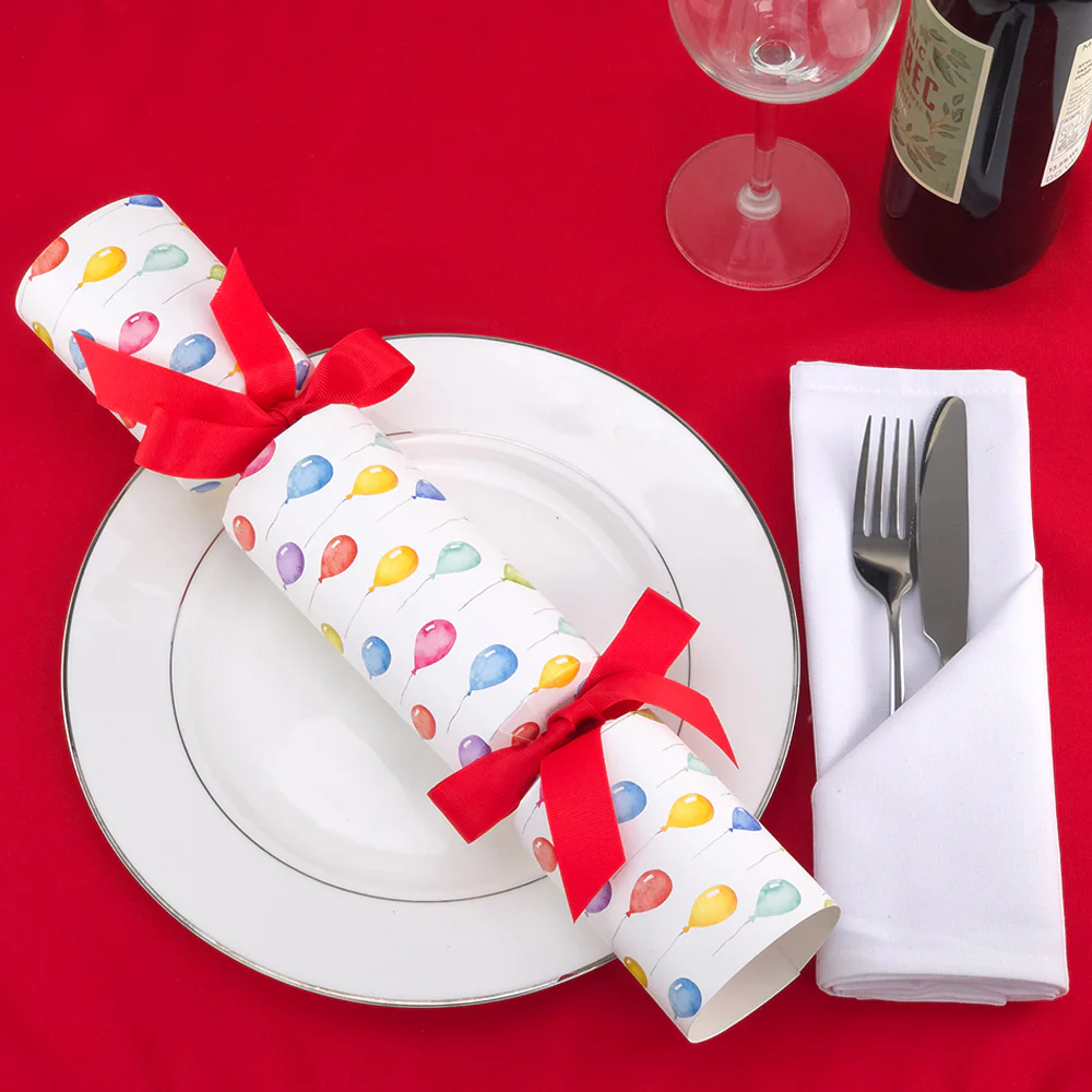 Party Balloons | SNAPLESS Birthday Cracker Making Craft Kit | Makes 6 - Image 6