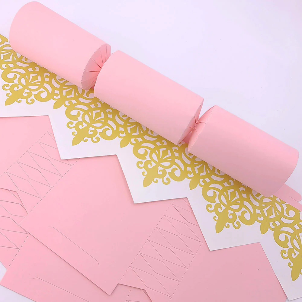 Pastel Pink | Cracker Making DIY Craft Kits | Make Your Own | Eco Recyclable - Image 11