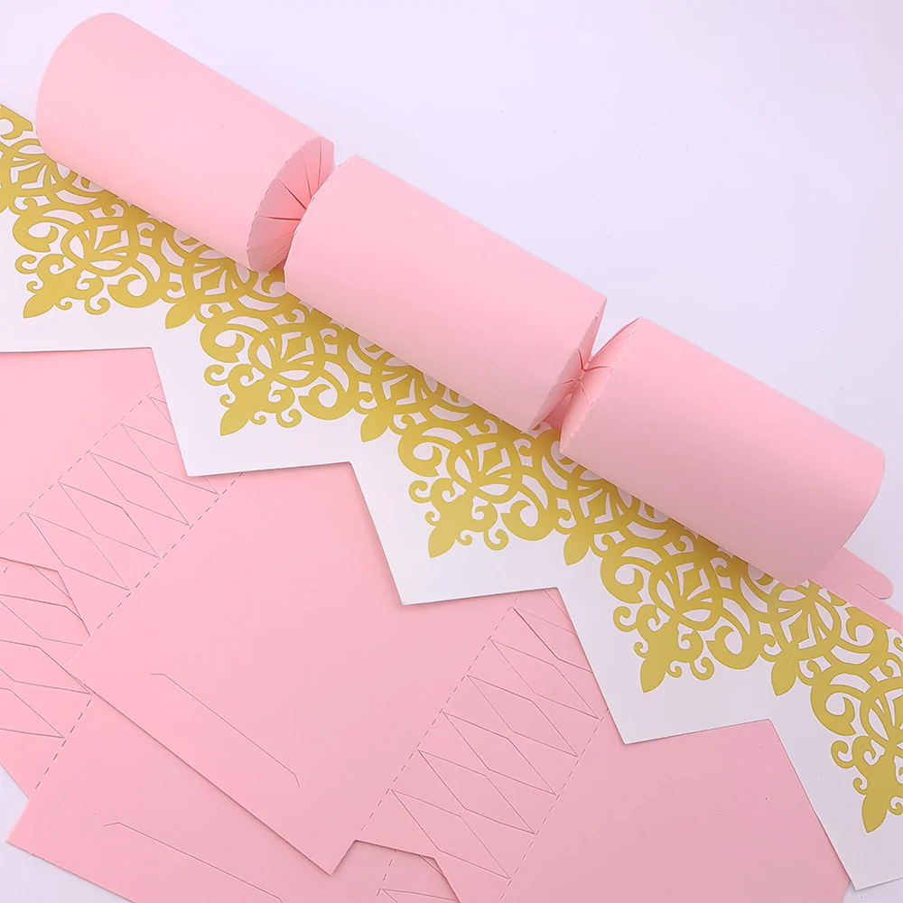 Pastel Pink | Cracker Making DIY Craft Kits | Make Your Own | Eco Recyclable - Image 5