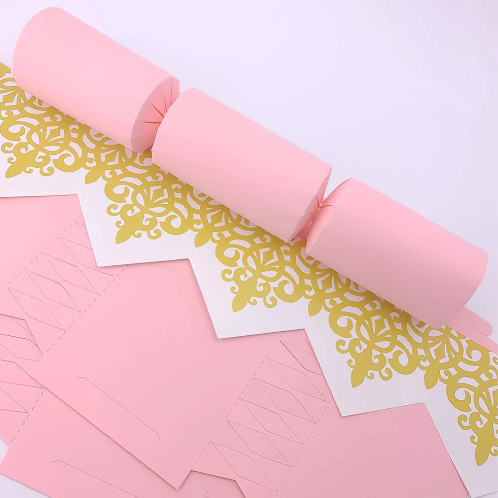 Pastel Pink | Cracker Making DIY Craft Kits | Make Your Own | Eco Recyclable - Image 8