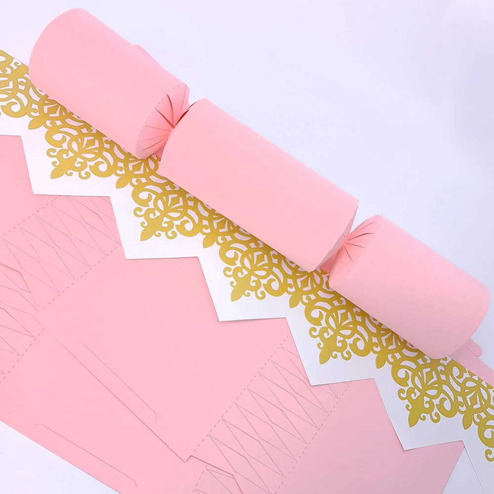 Pastel Pink | Cracker Making DIY Craft Kits | Make Your Own | Eco Recyclable - Image 9