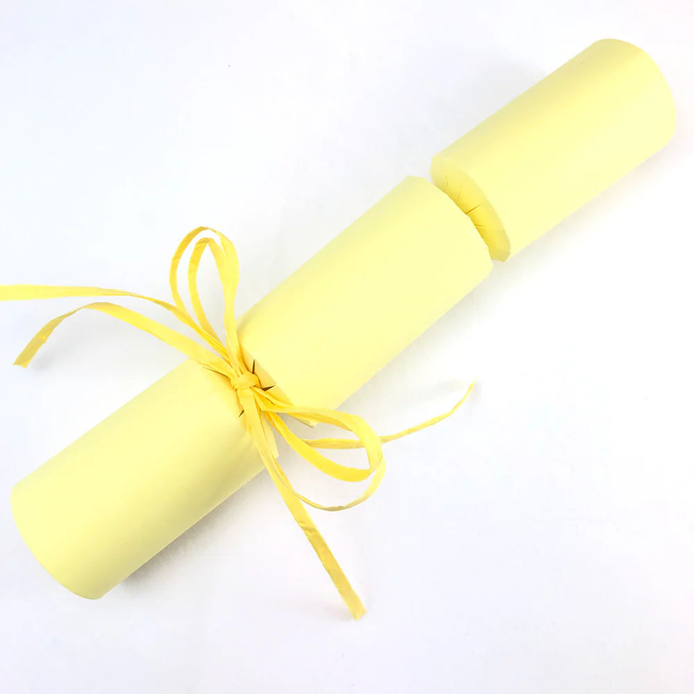 Pastel Yellow | Cracker Making DIY Craft Kits | Make Your Own | Eco Recyclable - Image 8