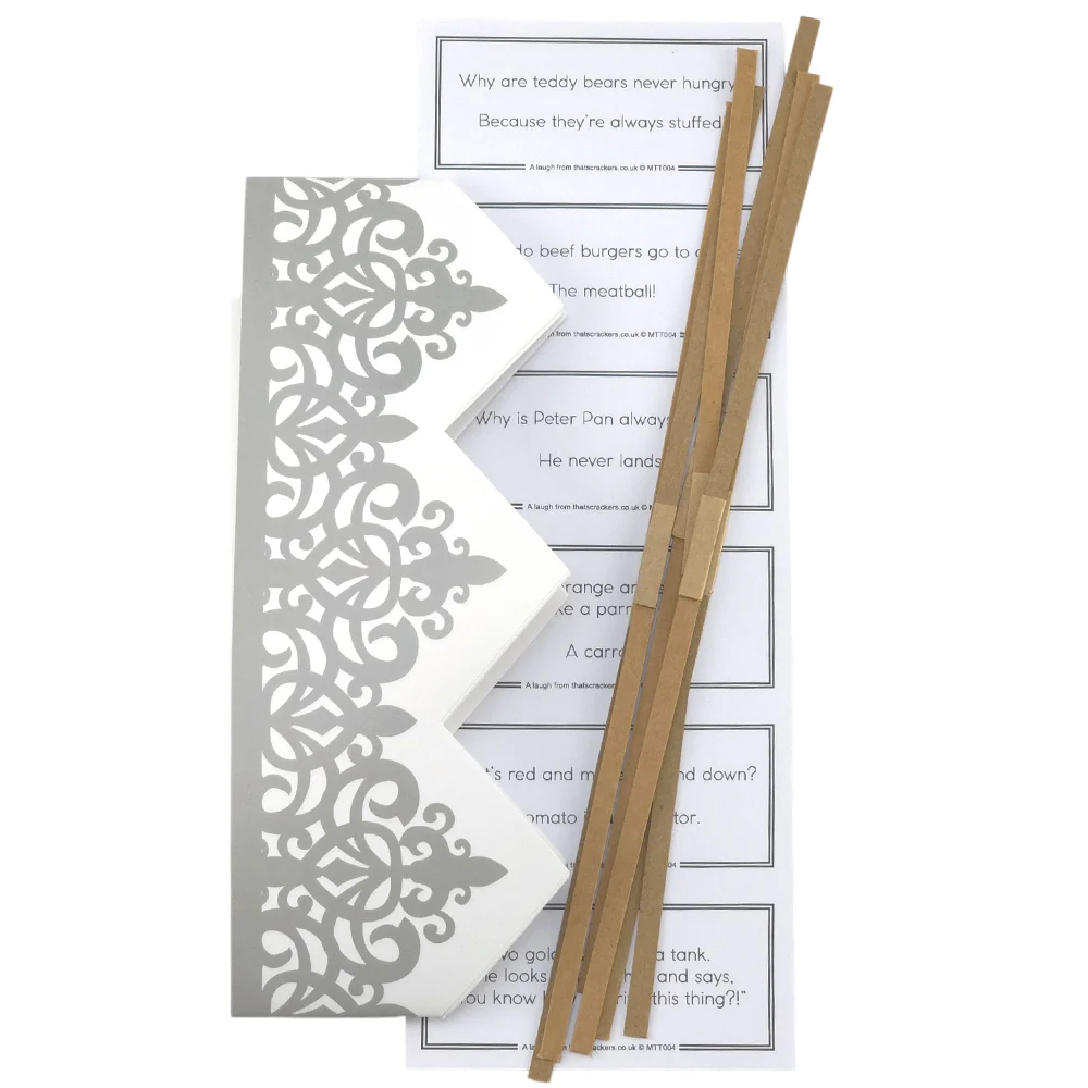 Personalised Christmas Cracker Making Craft Kit | Watercolour Gonks | Minimum 4 - Image 3