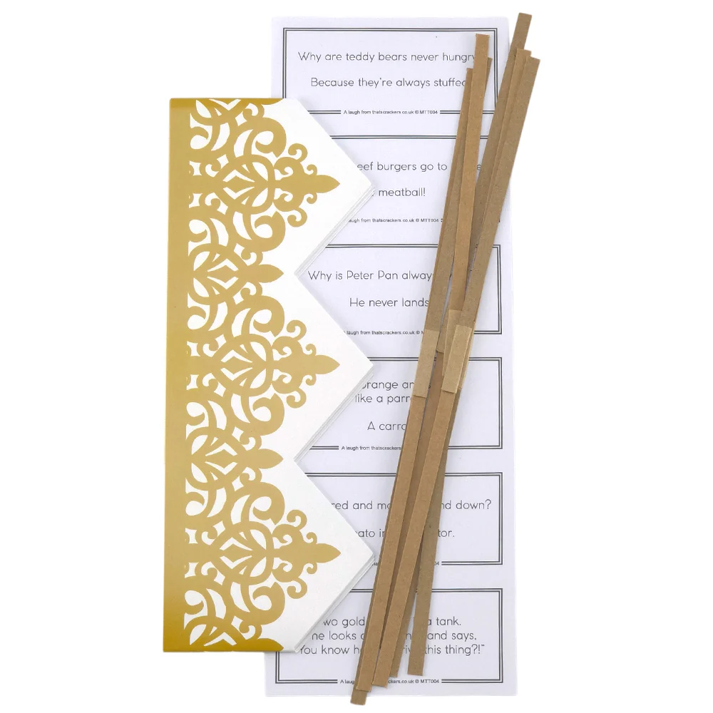 Personalised Easter Cracker Making Craft Kit | William Morris Eggs | Minimum 4 - Image 3