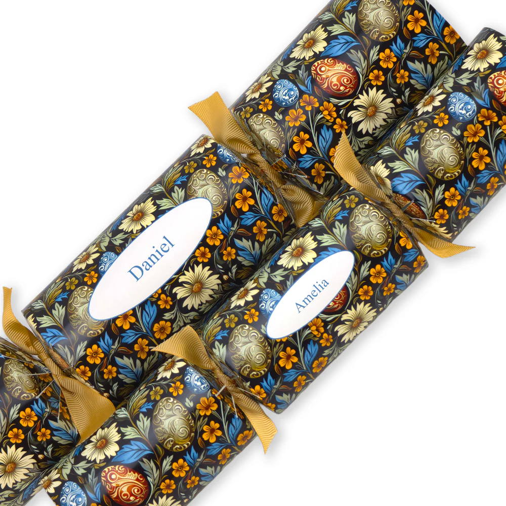 Personalised Easter Cracker Making Craft Kit | William Morris Eggs | Minimum 4 - Image 4