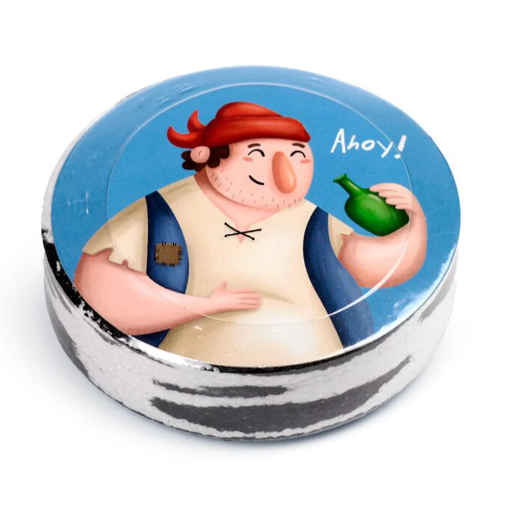 Pirate | Compressed Flannel | Single | Little Gift | Cracker Filler - Image 3