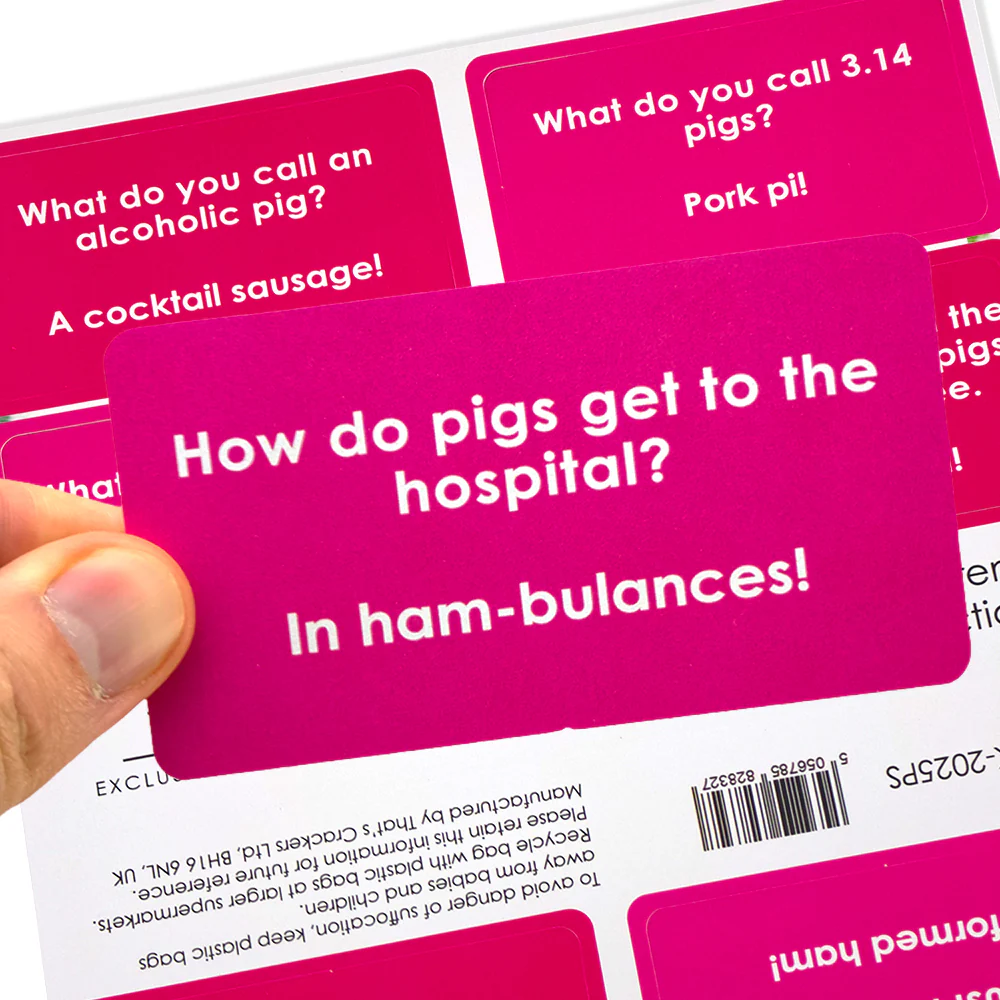 Premium Cracker Joke Collection | 8 Colourful Jokes | Christmas & Themed Mixes - Image 16