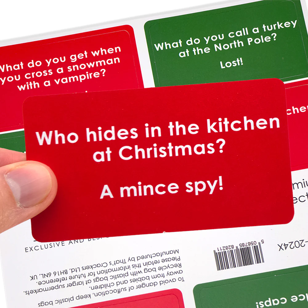 Premium Cracker Joke Collection | 8 Colourful Jokes | Christmas & Themed Mixes - Image 8