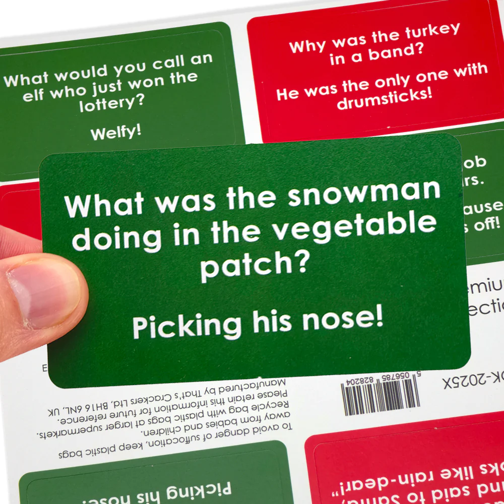 Premium Cracker Joke Collection | 8 Colourful Jokes | Christmas & Themed Mixes - Image 9