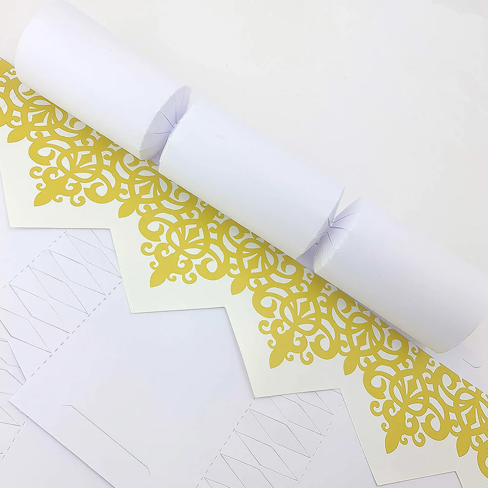 Pure White | Cracker Making DIY Craft Kits | Make Your Own | Eco Recyclable - Image 12