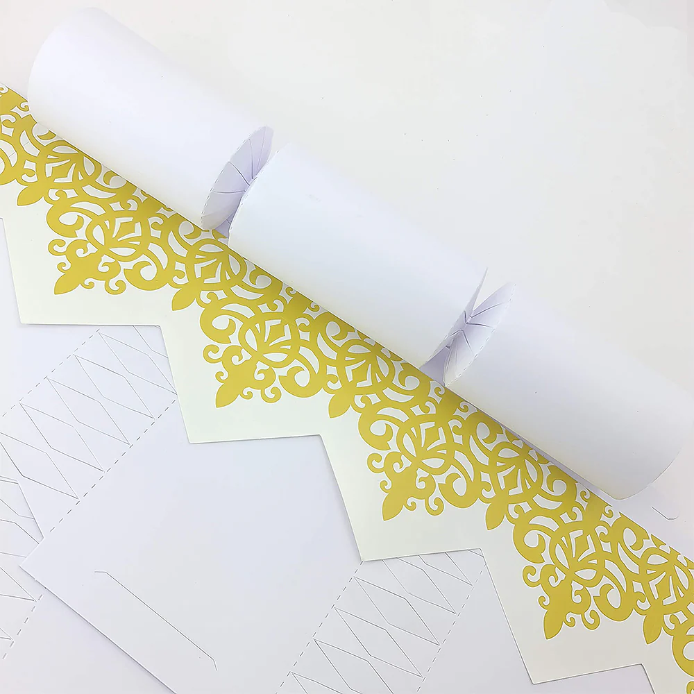 Pure White | Cracker Making DIY Craft Kits | Make Your Own | Eco Recyclable - Image 3