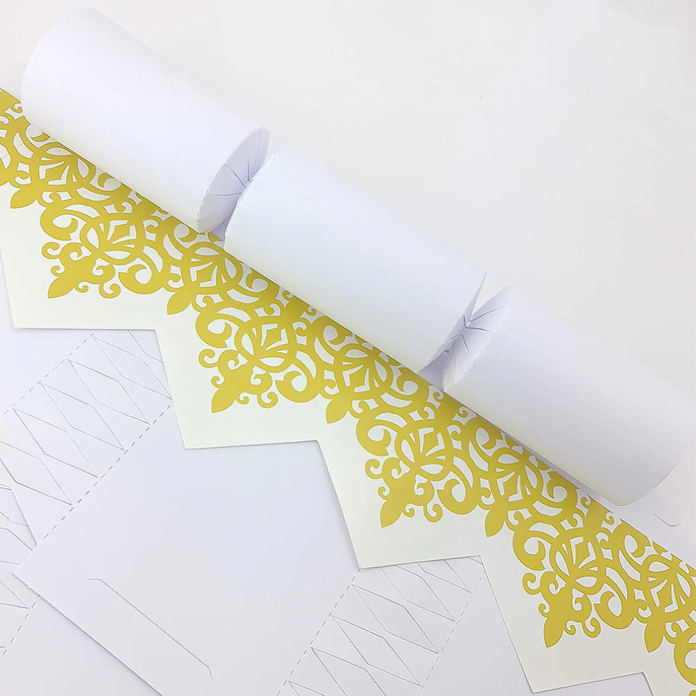 Pure White | Cracker Making DIY Craft Kits | Make Your Own | Eco Recyclable - Image 8