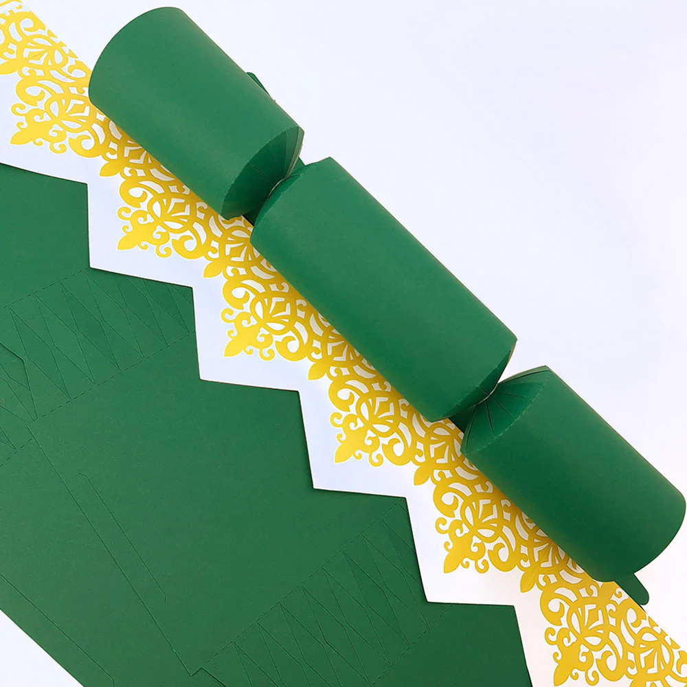 Rich Green | Cracker Making DIY Craft Kits | Make Your Own | Eco Recyclable - Image 10